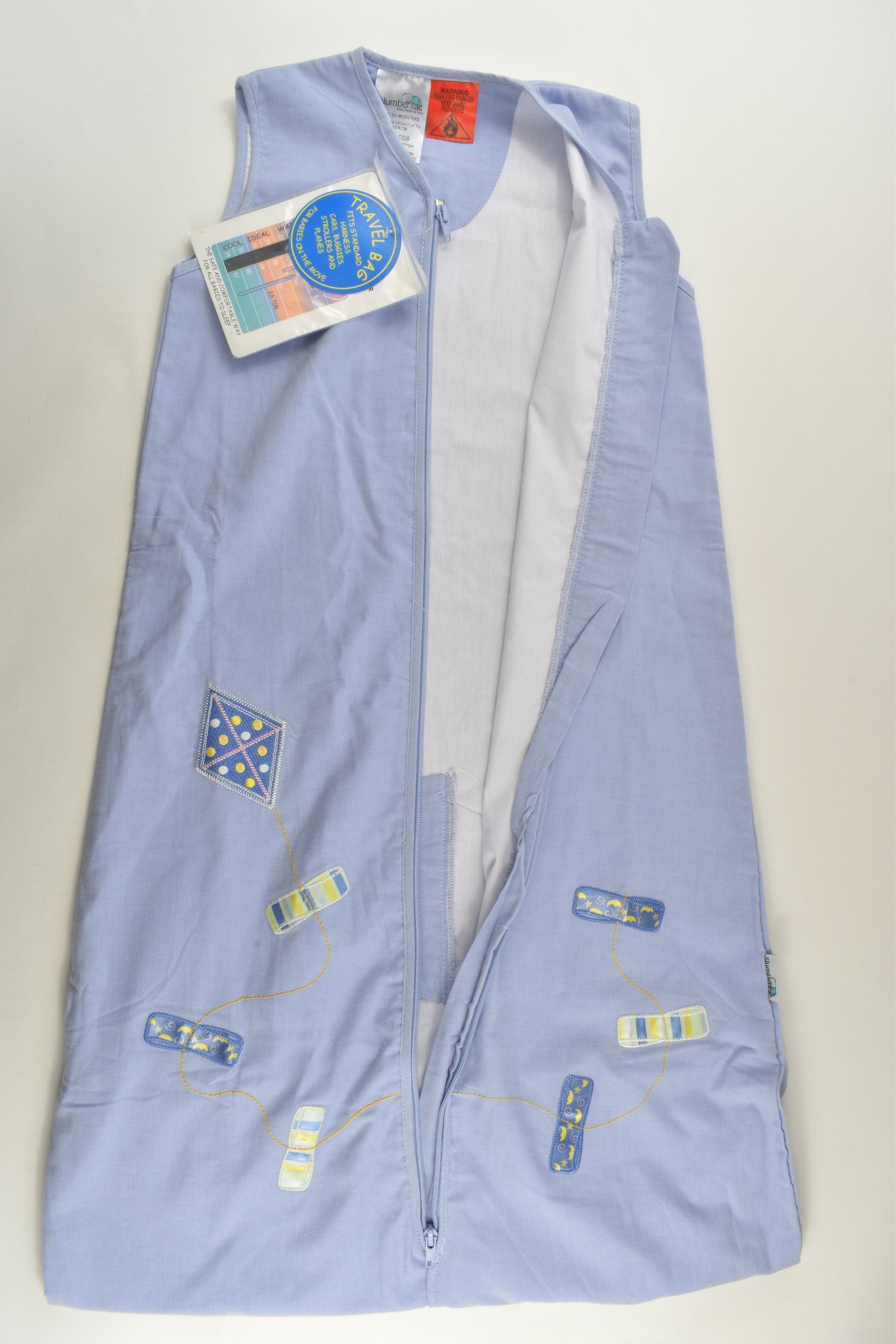 NEW Slumbersac Size 1-3 (12-36 months) 0.5 Tog Sleeping Bag