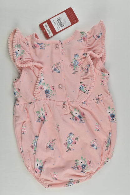 NEW Sprout Size 00 Floral Romper