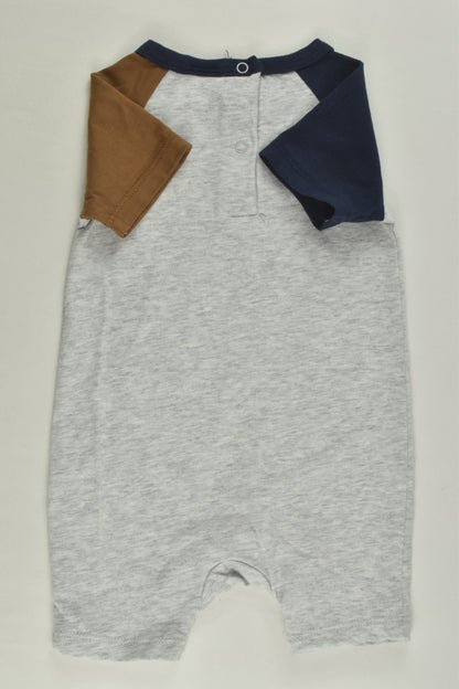 NEW Sprout Size 000 Dinosaur Short Romper