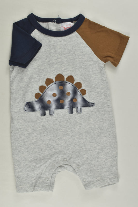 NEW Sprout Size 000 Dinosaur Short Romper