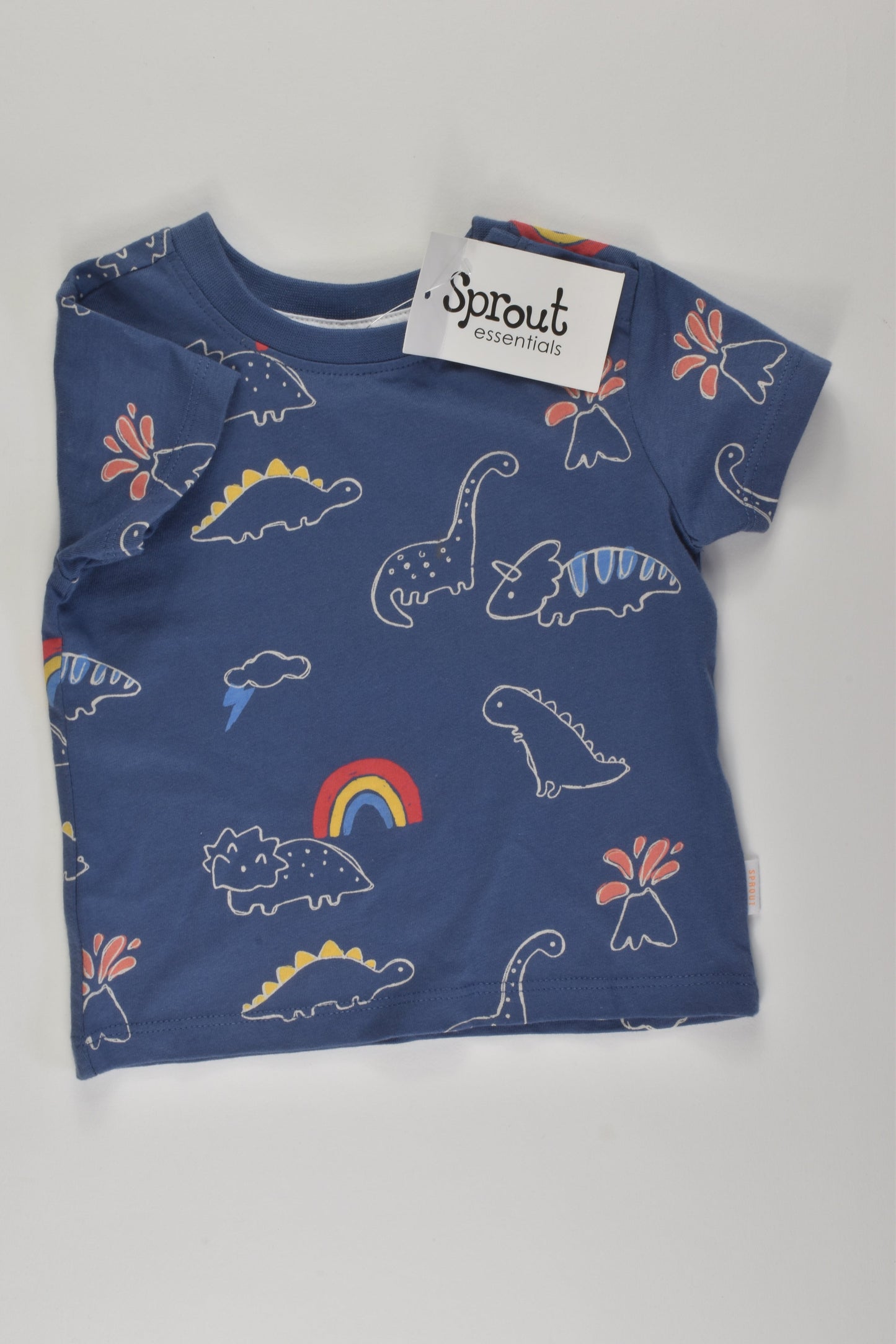 NEW Sprout Size 000 Dinosaur T-shirt