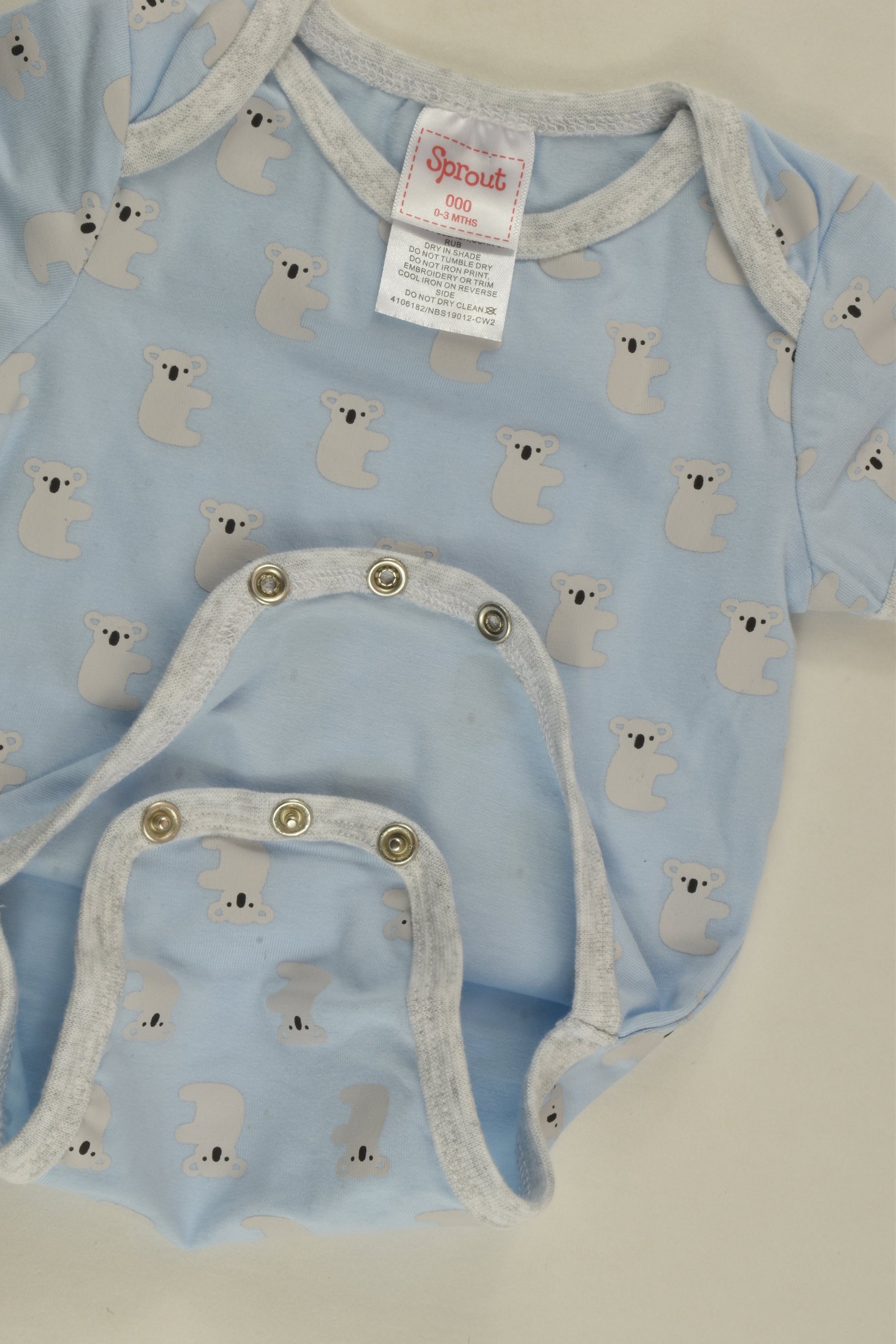 NEW Sprout Size 000 Koala Bodysuit