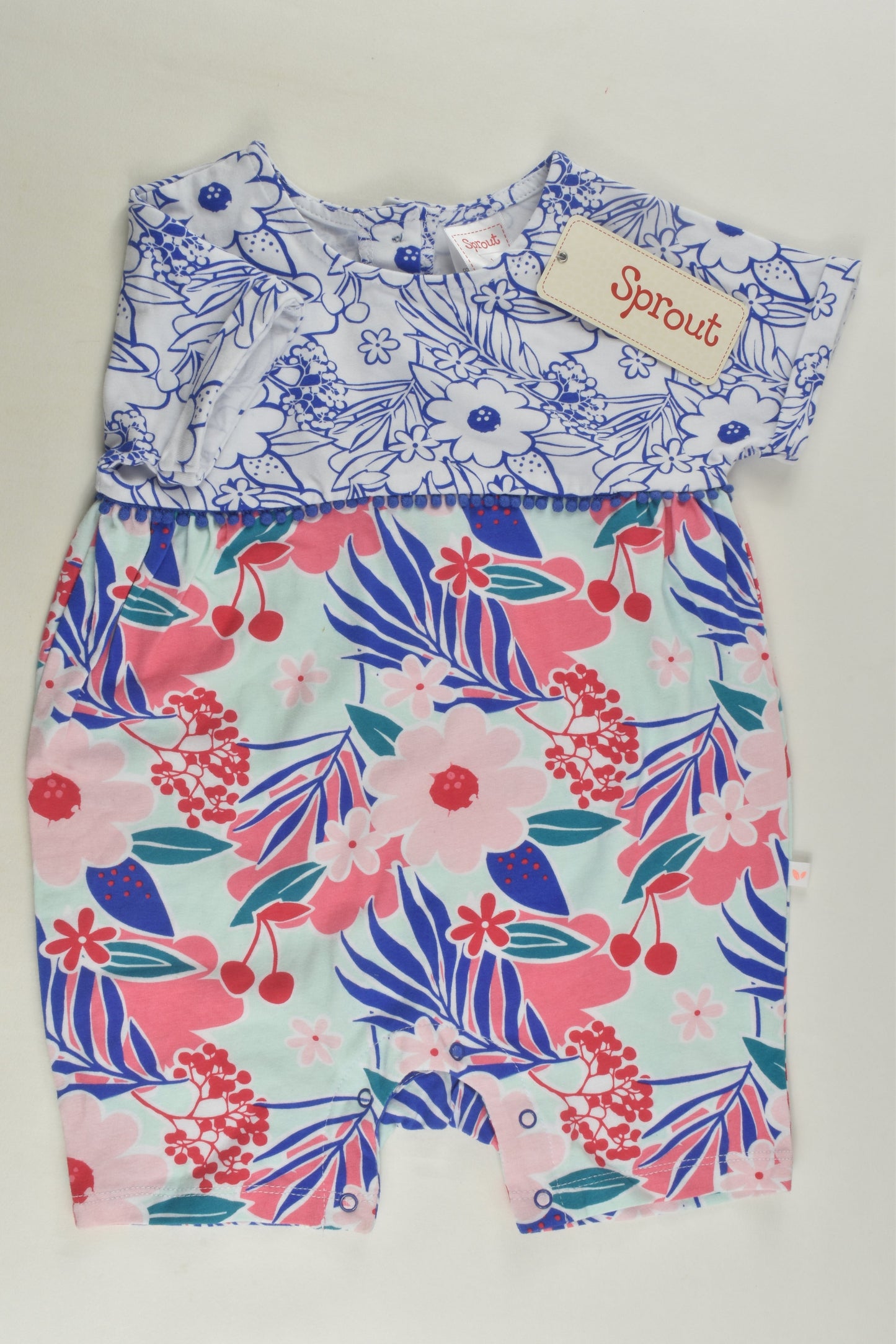 NEW Sprout Size 1 Short Romper