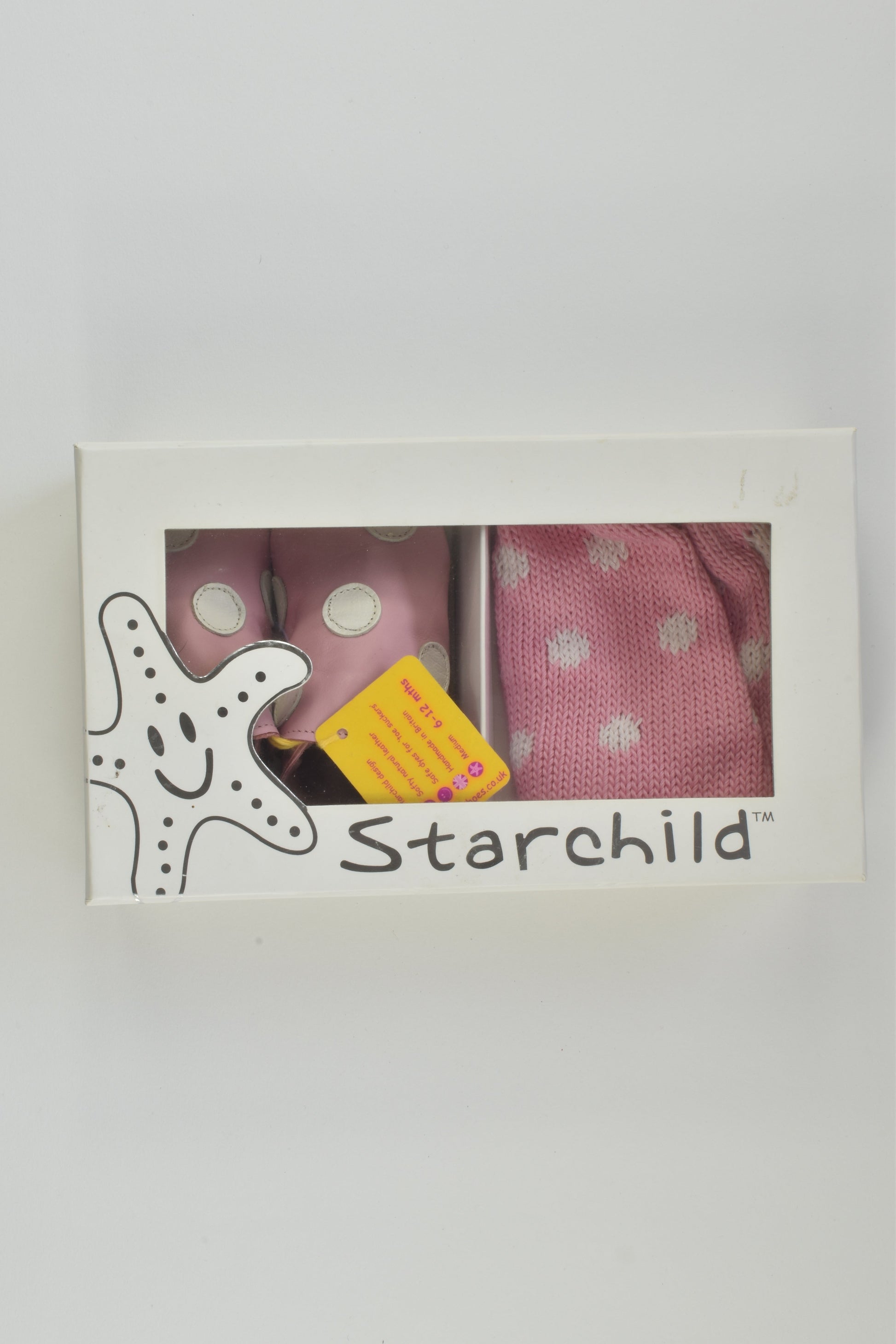 NEW Starchild Size 0 Leather Slippers and Knit Beanie