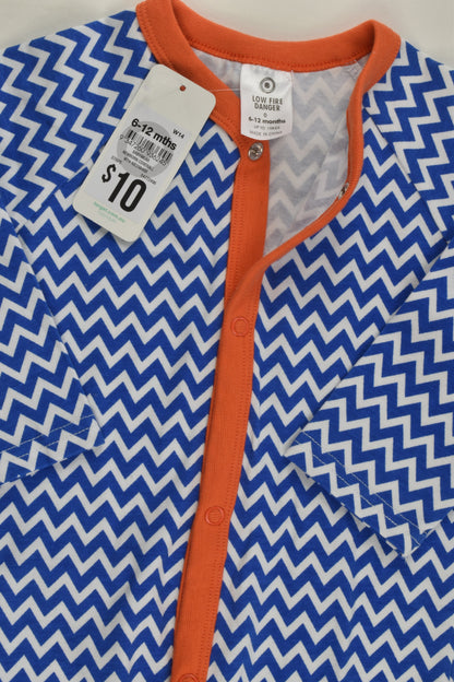 NEW Target Size 0 (6-12 months) Zig Zag Footed Romper