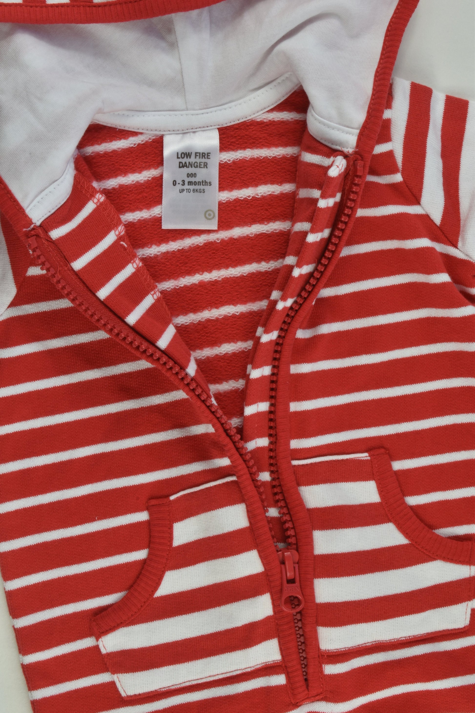 NEW Target Size 000 Striped One Piece