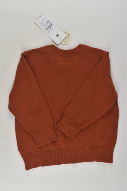 NEW Target Size 1 Tiger Knit Jumper