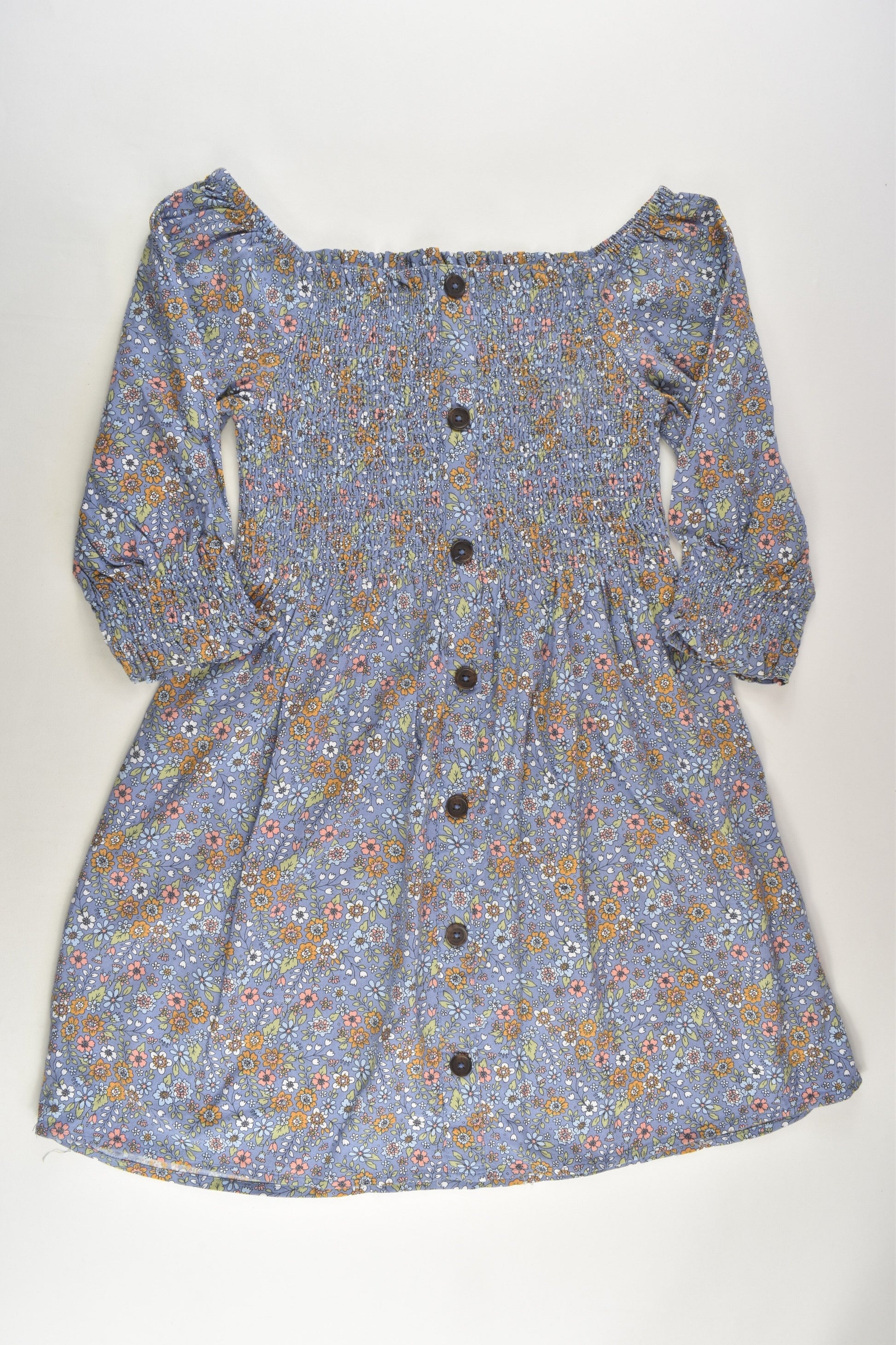 NEW Target Size 10 Viscose/Linen Liberty Print Dress