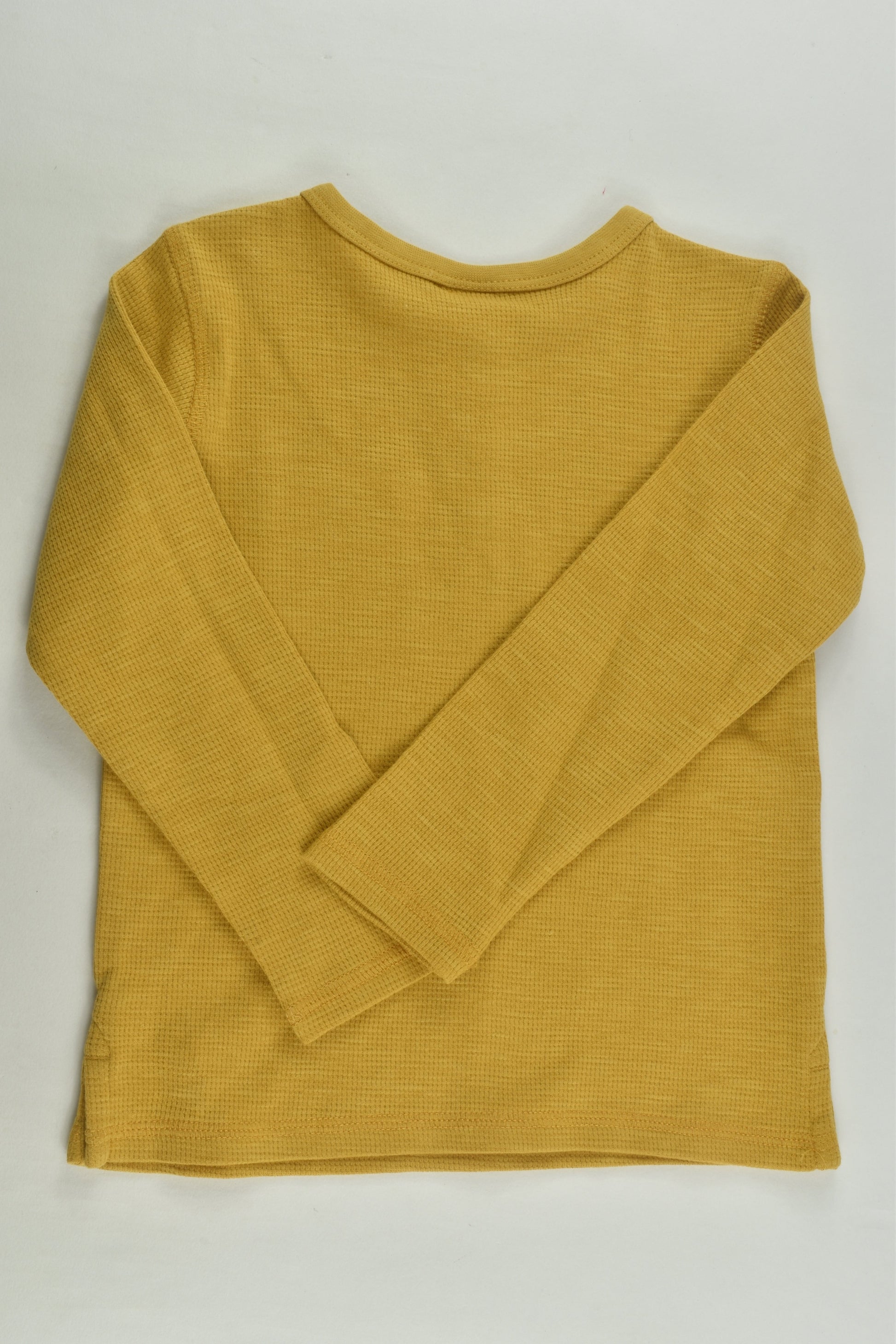 NEW Target Size 2 Mustard Waffle Top