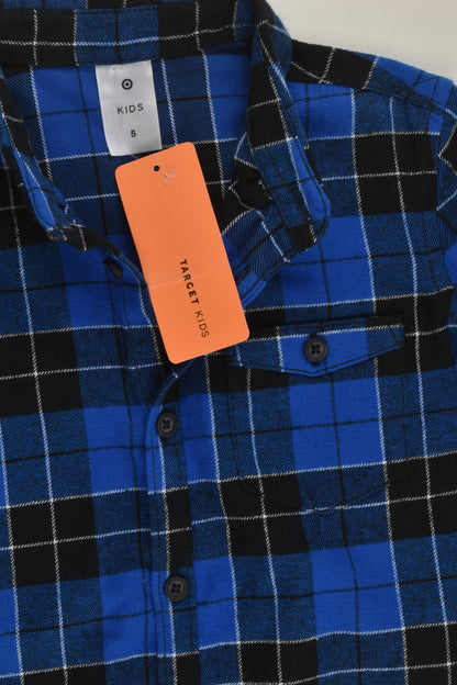 NEW Target Size 5 Flannelette Shirt