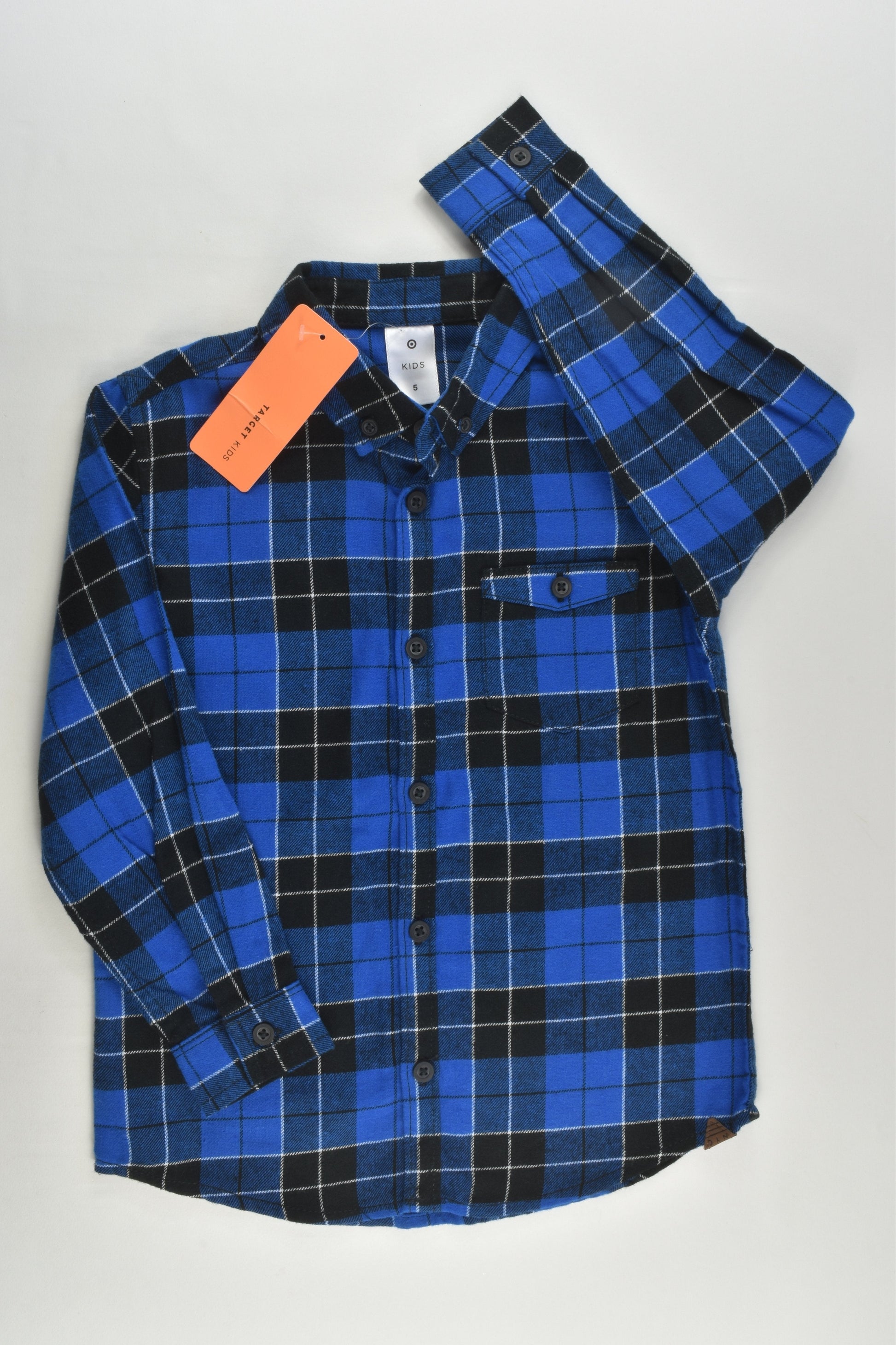 NEW Target Size 5 Flannelette Shirt