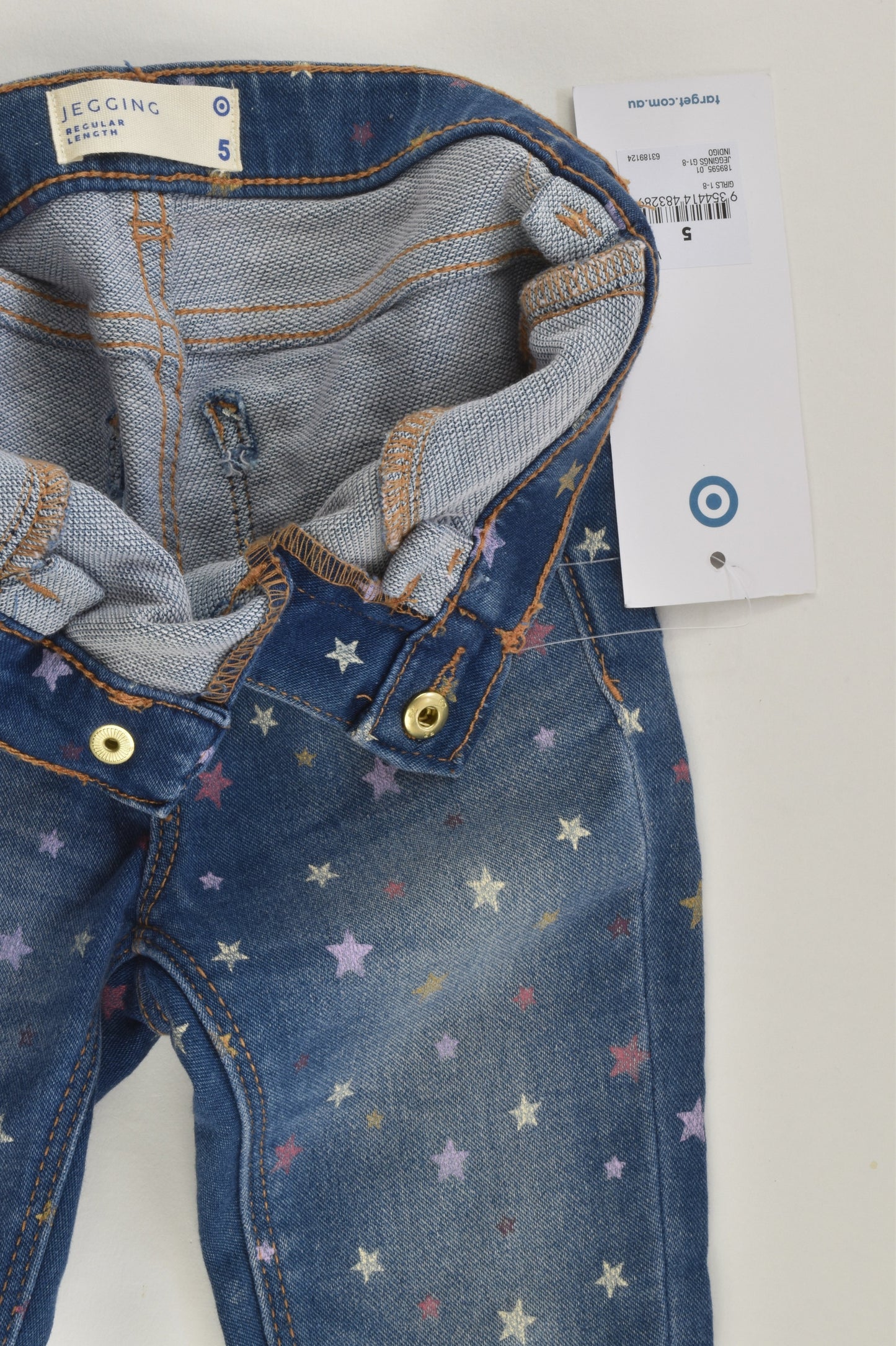 NEW Target Size 5 Stars Denim Jeggings