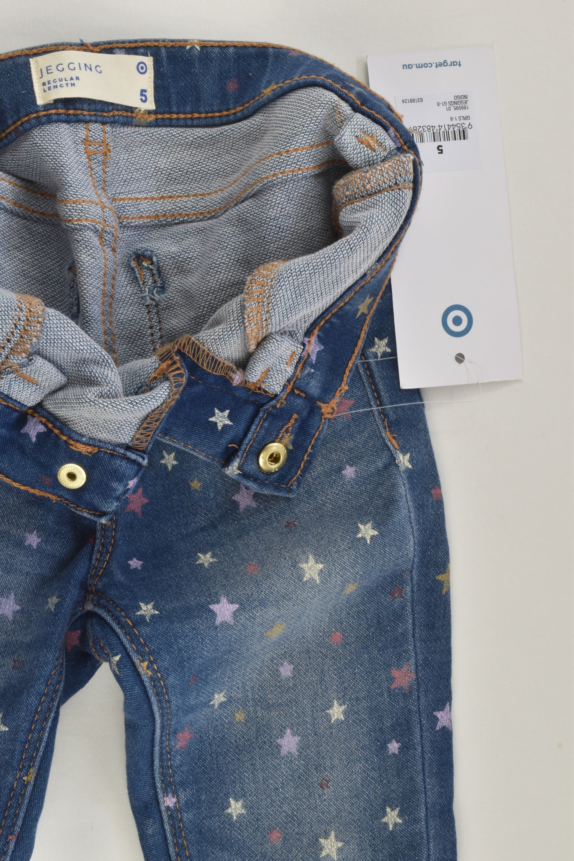 NEW Target Size 5 Stars Denim Jeggings