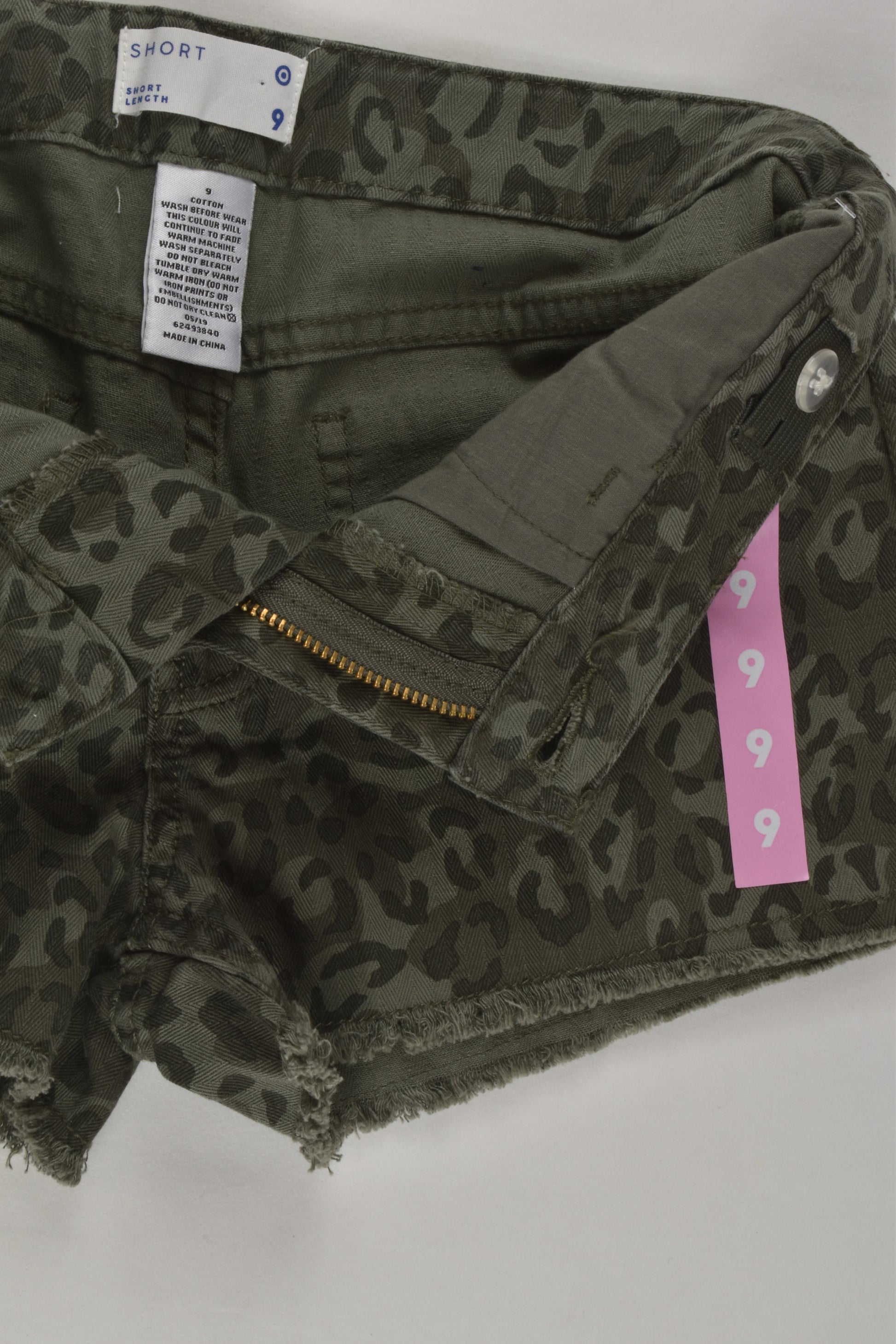 NEW Target Size 9 Leopard Print Shorts