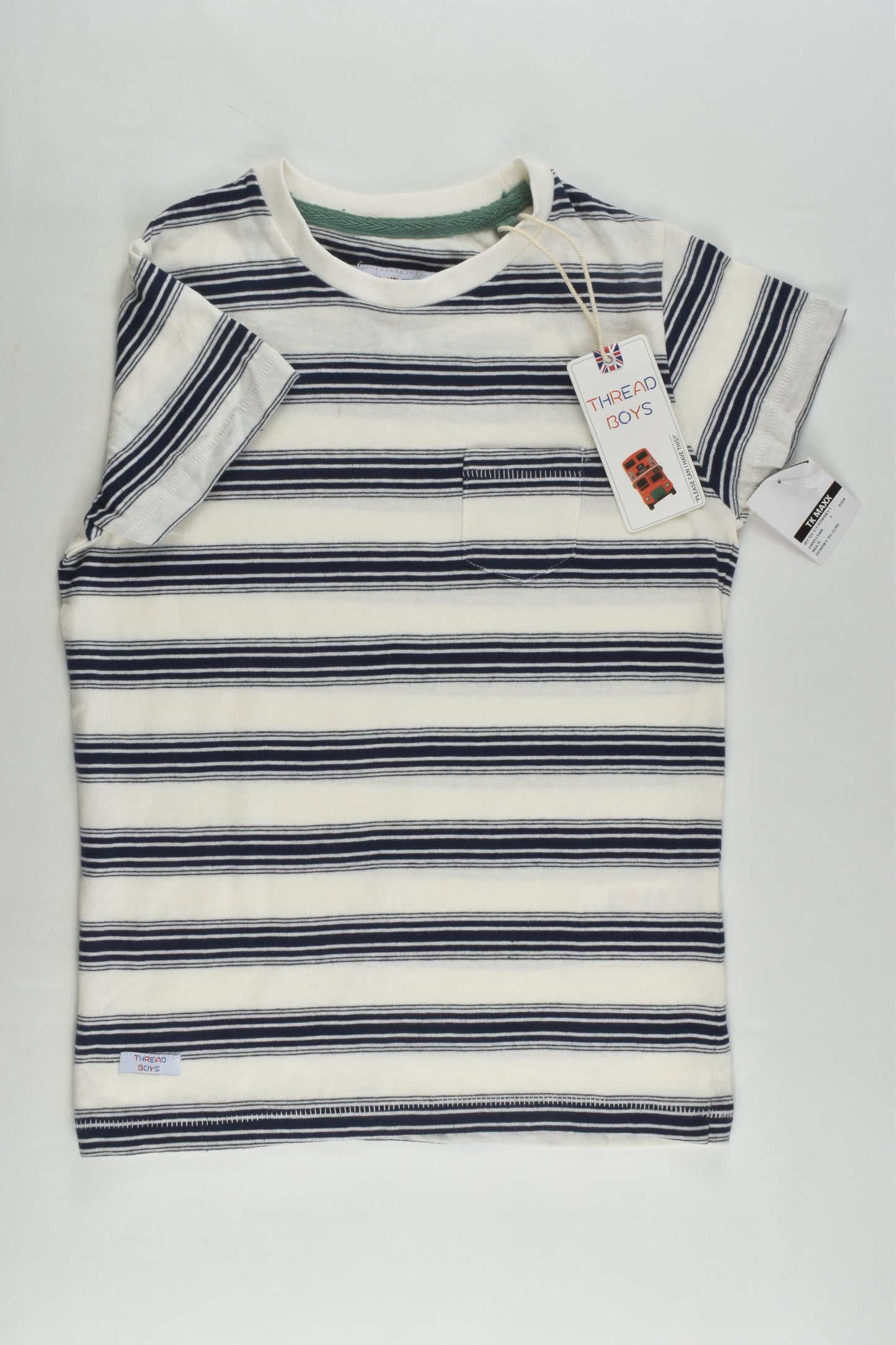 NEW Thread Boys Size 4 Striped T-shirt