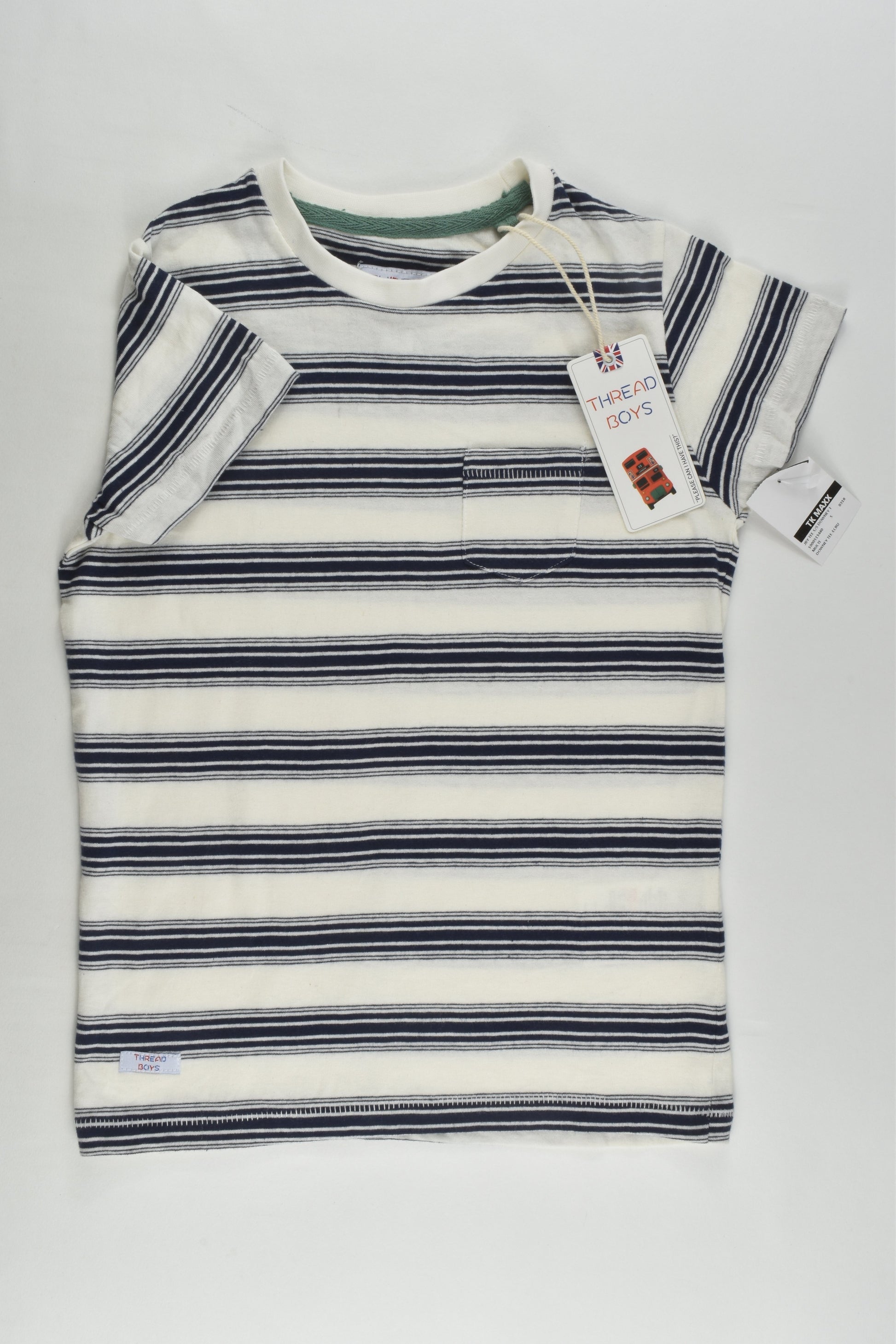 NEW Thread Boys Size 4 Striped T-shirt