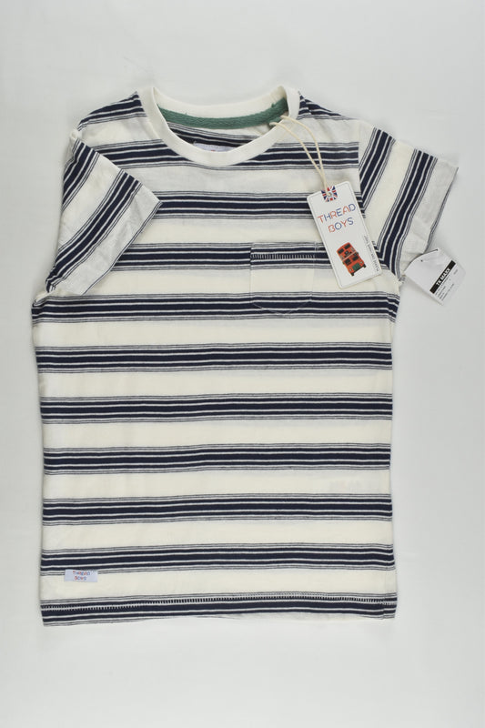 NEW Thread Boys Size 4 Striped T-shirt
