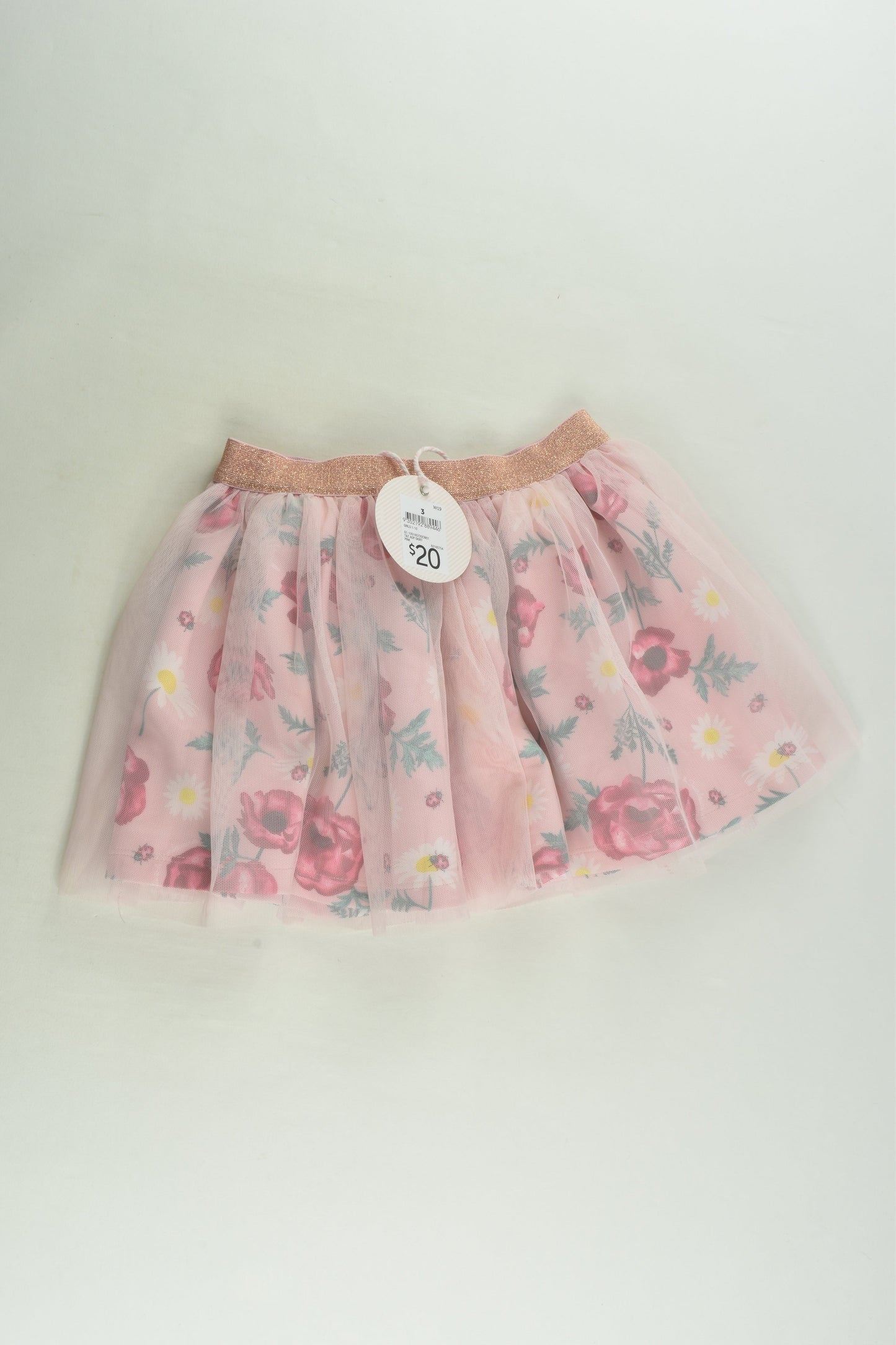NEW Tutus and Tambourines Size 3 Tulle Skirt