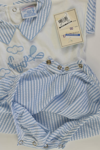 NEW Twin Images Size 00 Romper