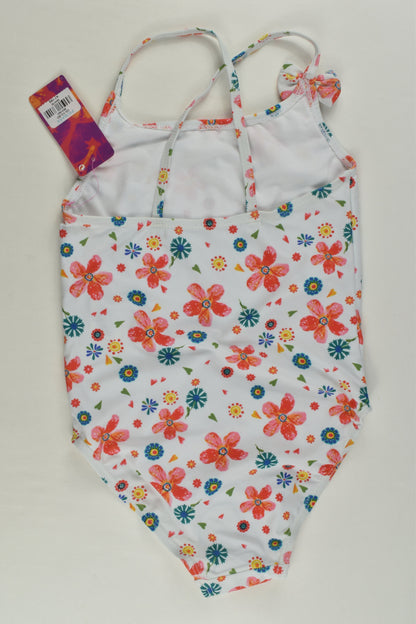 NEW Young Dimension Size 6/7 Floral Bathers