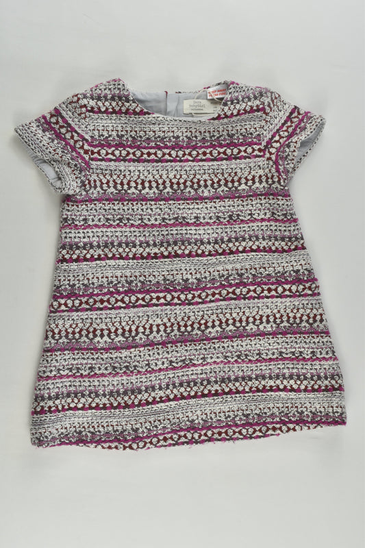 NEW Zara Size 0 (9/12 months, 80 cm) Lined Dress