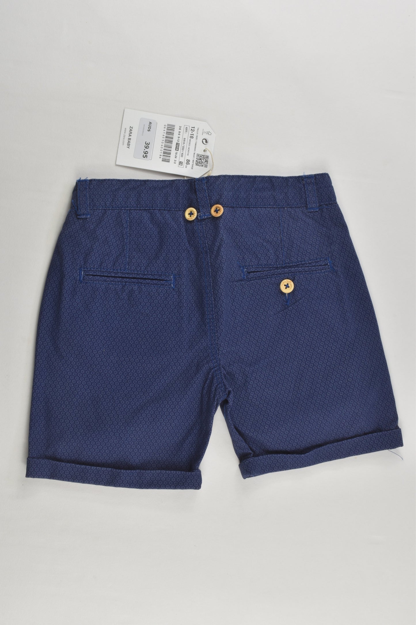 NEW Zara Size 1 (12-18 months, 86 cm) Shorts