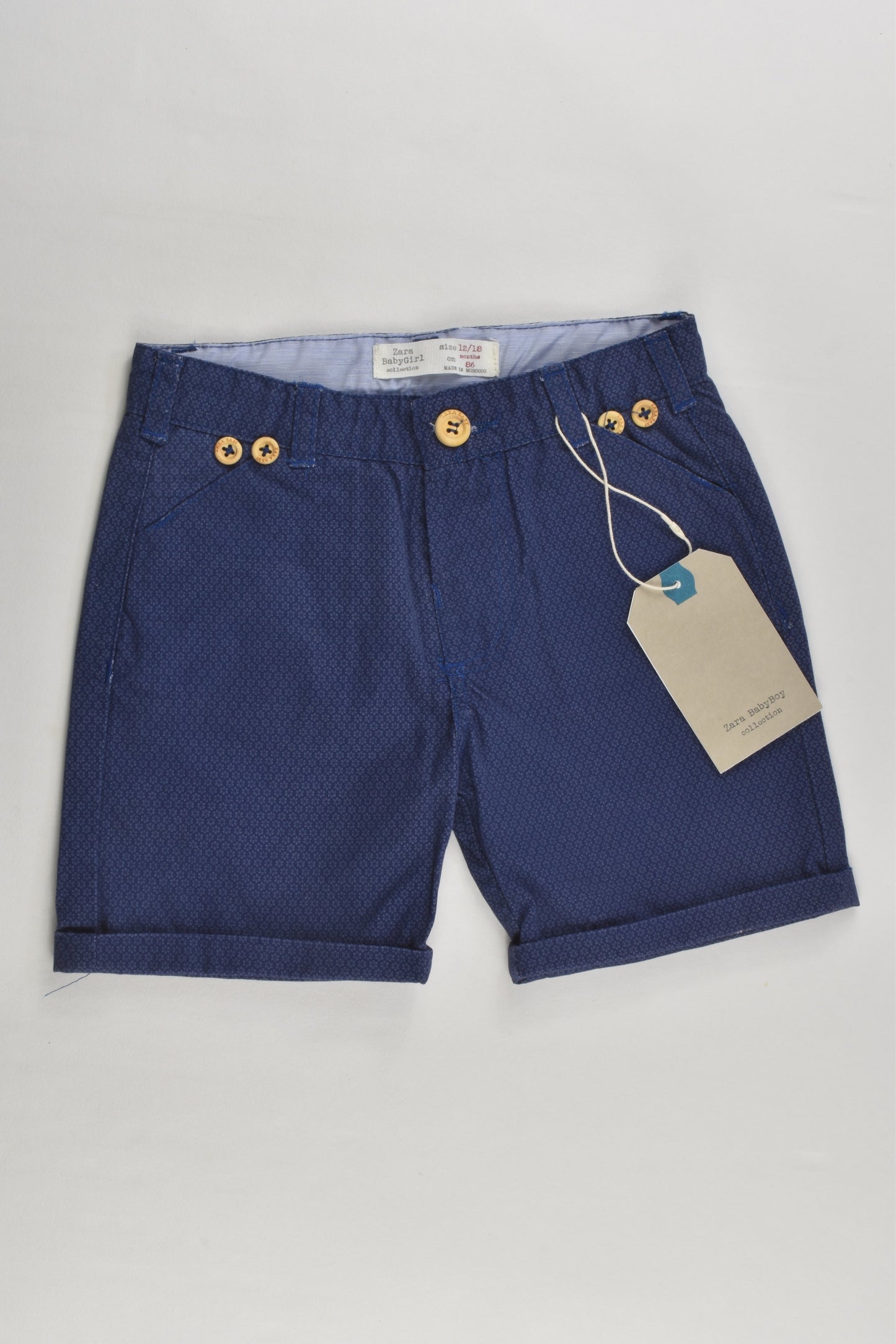 NEW Zara Size 1 (12-18 months, 86 cm) Shorts