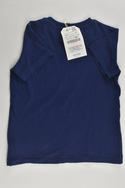 NEW Zara Size 2 (92 cm) 'Wild Thing' T-shirt
