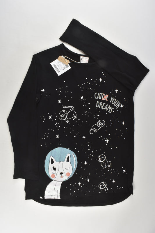 NEW Zara Size 9 'Cat Your Dreams' Top