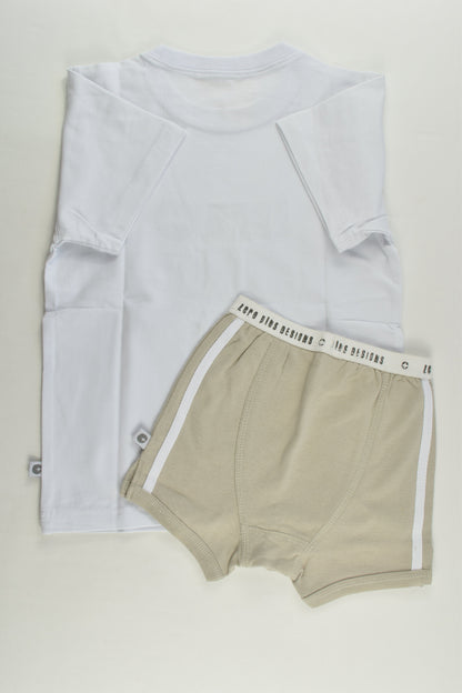 NEW Zero Designs Size 2/3 Short Pyjamas