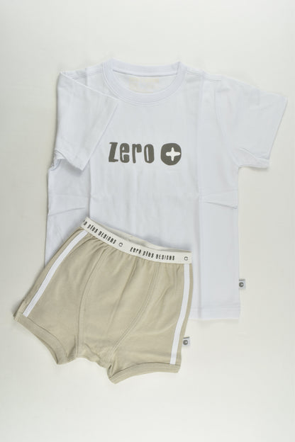 NEW Zero Designs Size 2/3 Short Pyjamas
