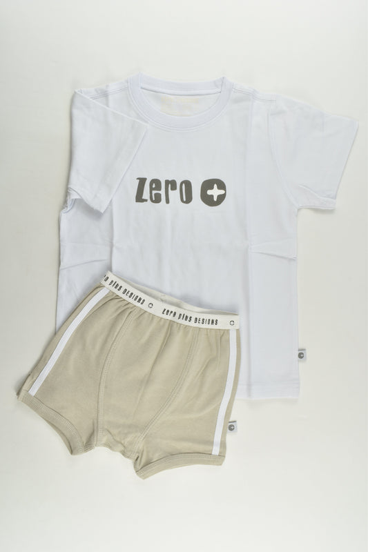 NEW Zero Designs Size 2/3 Short Pyjamas