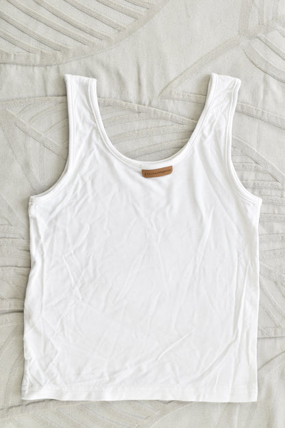 NEW Pinch and Spoon Bamboo Tank Nude