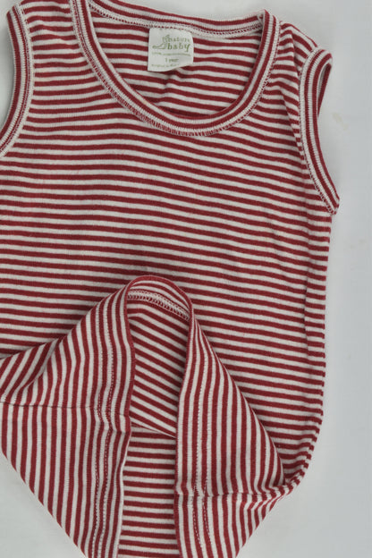 Naturebaby Size 1 Striped Tank Top