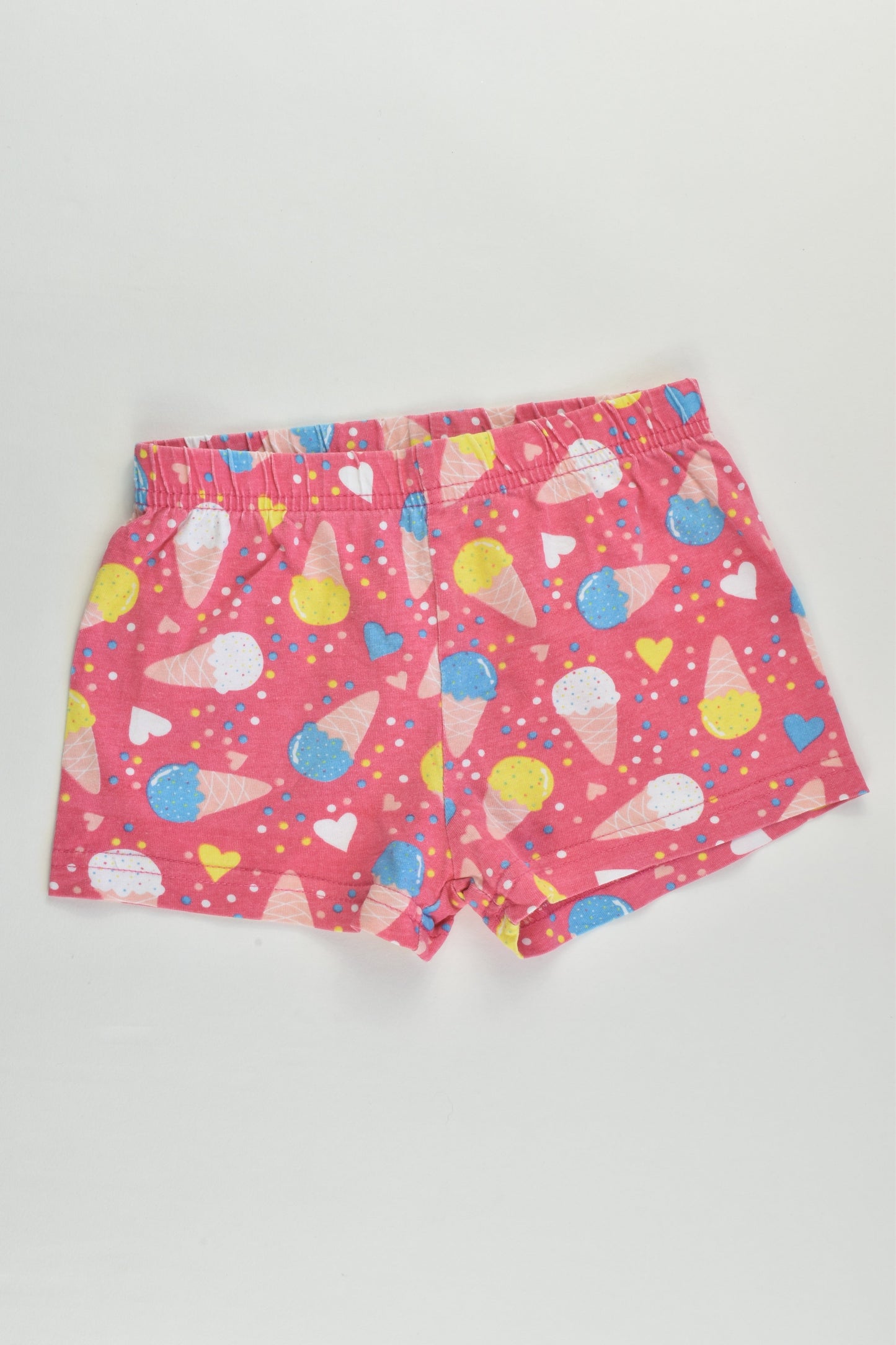 Neon Size 1 Ice Cream Shorts
