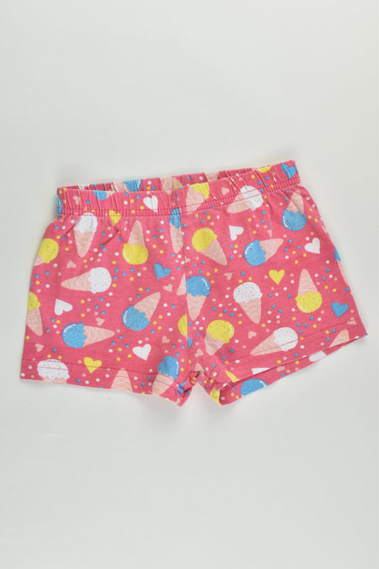 Neon Size 1 Ice Cream Shorts