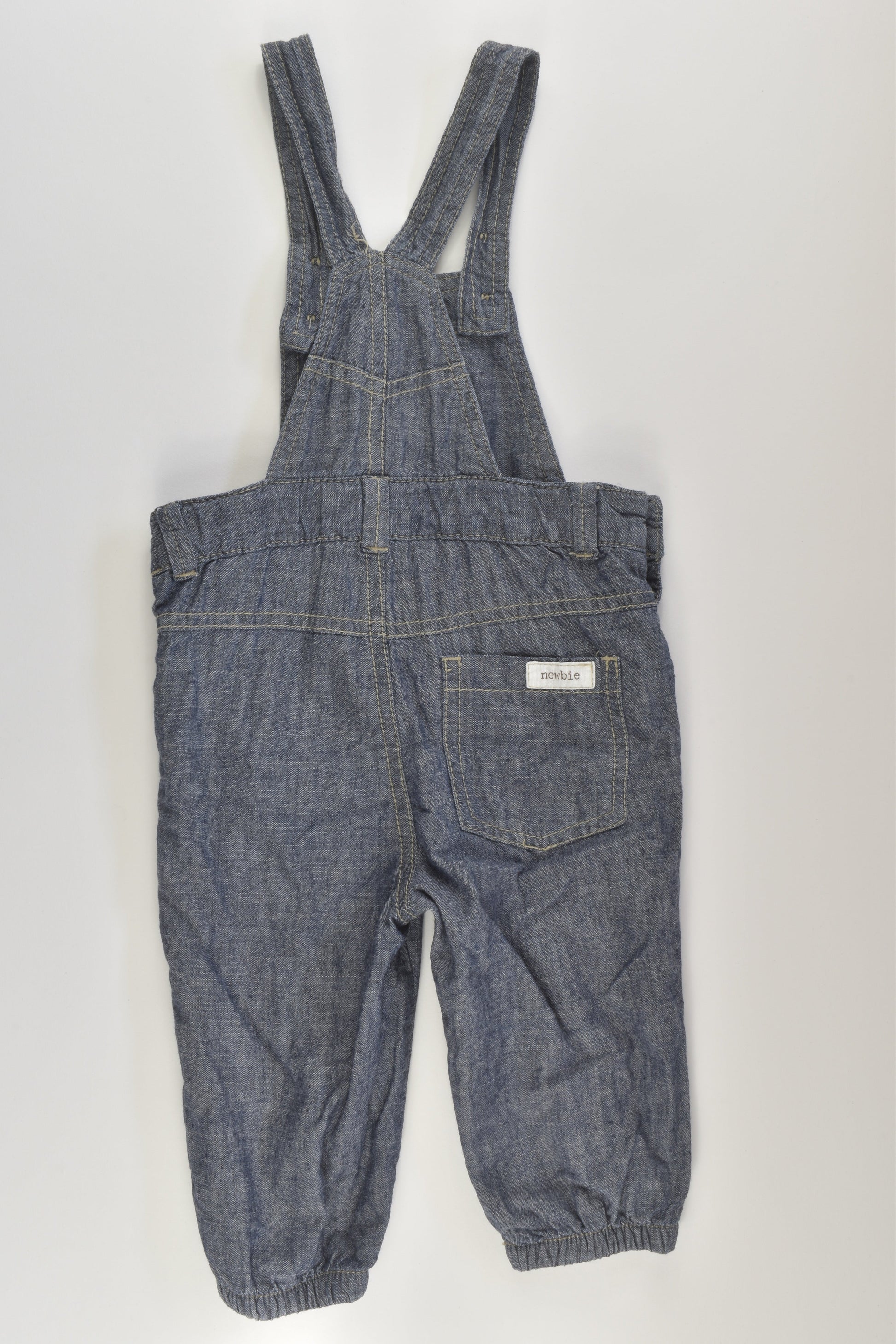 Newbie Size 00 Lined Denim Overalls