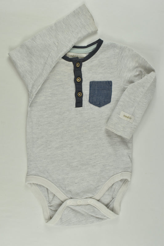 Newbie by KappAhl Size 00 (68 cm) Bodysuit