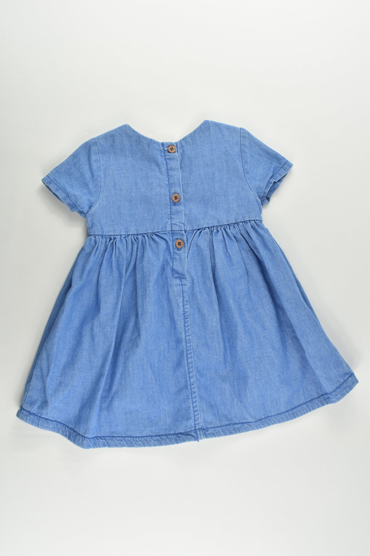 Next Size 0 (6-9 months) Cat Lightweight Denim Dress