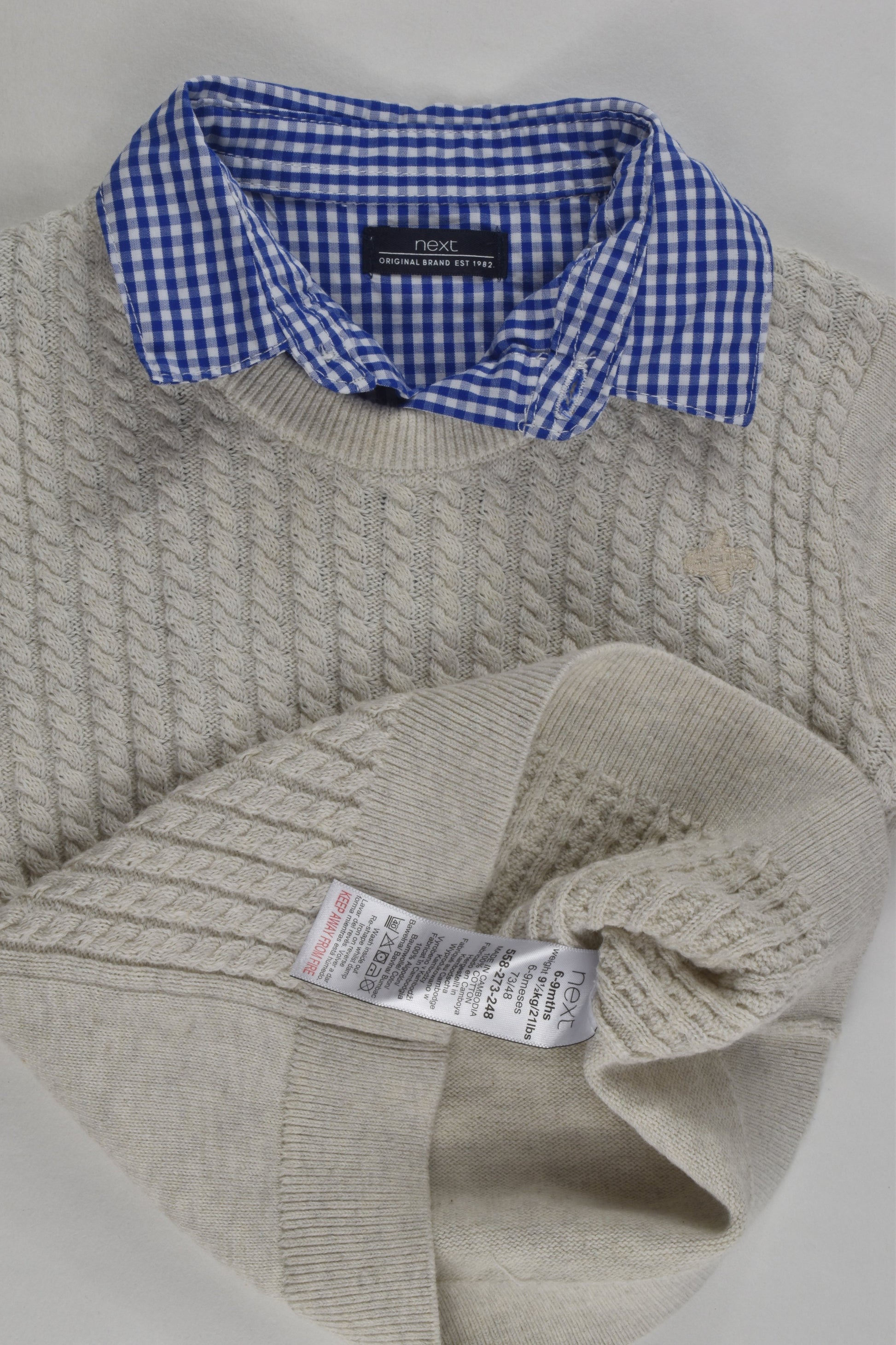 Next Size 0 (6-9 months) Knit Jumper