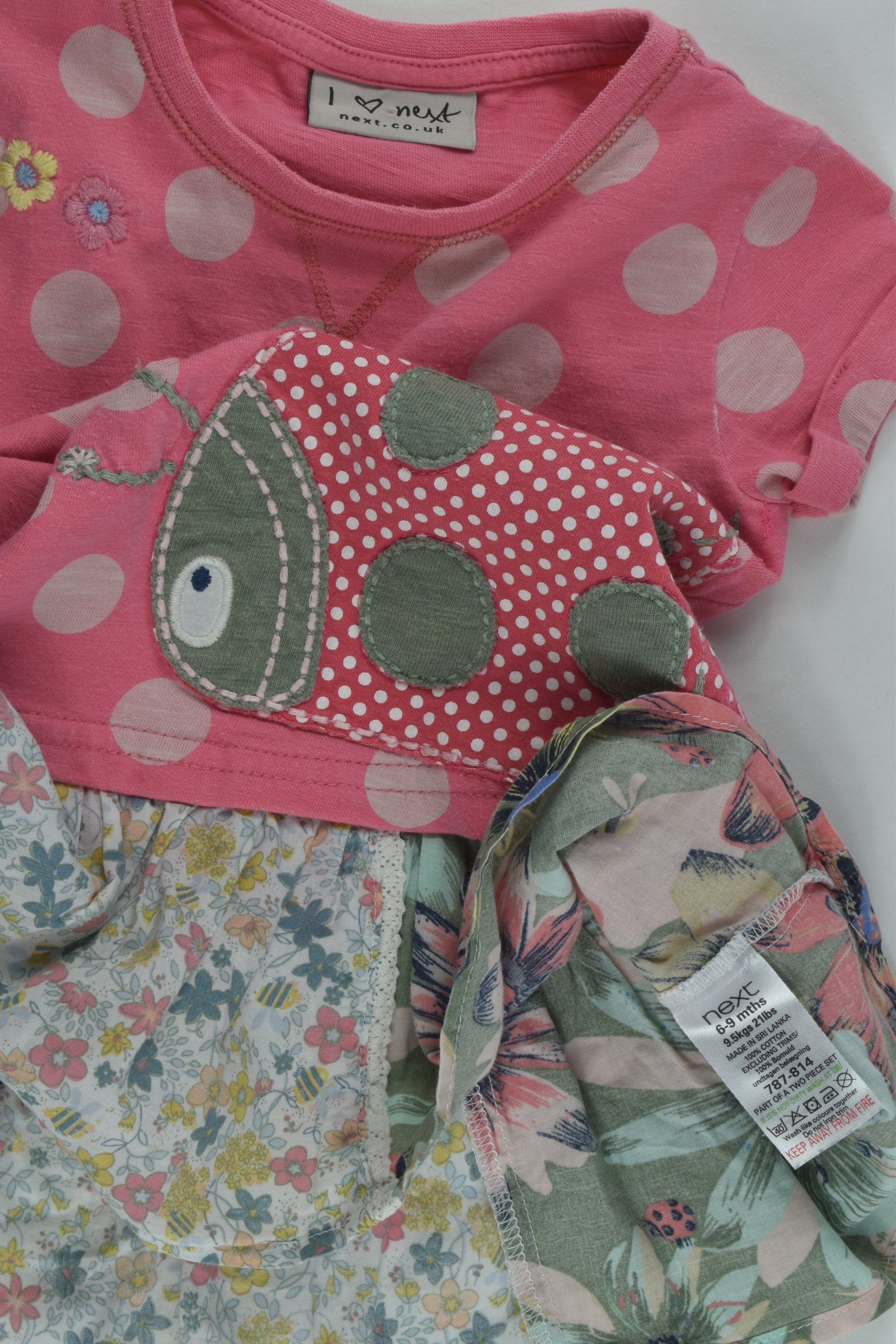 Next Size 0 (6-9 months) Ladybug Tunic