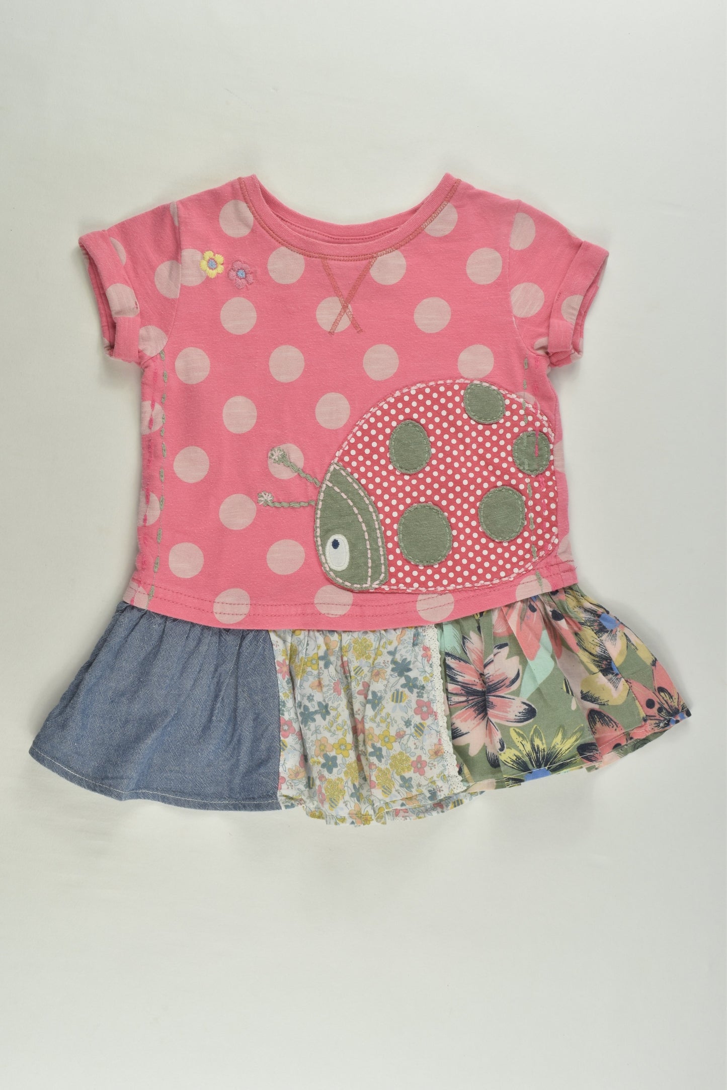 Next Size 0 (6-9 months) Ladybug Tunic