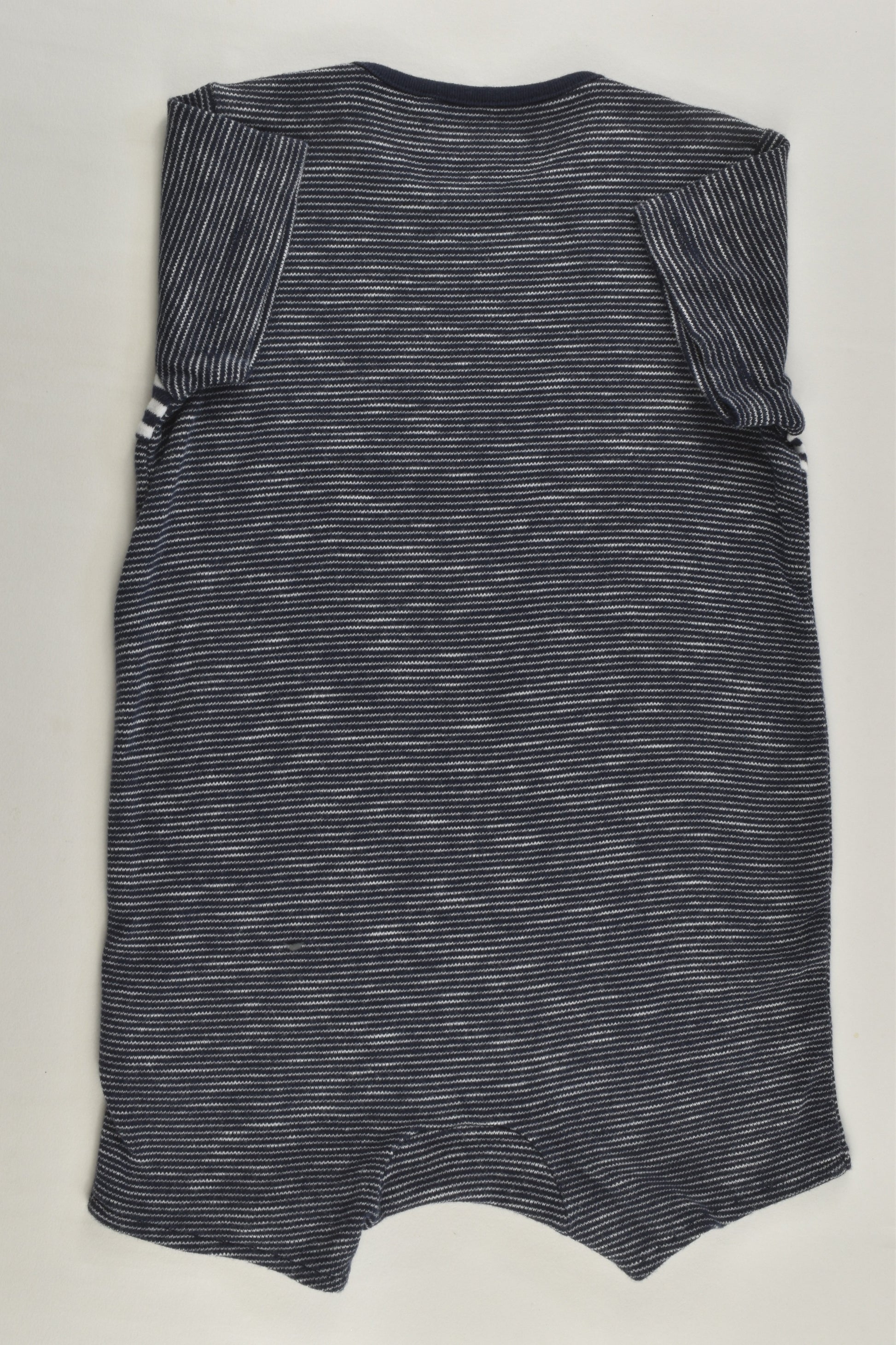 Next Size 0 (6-9 months) Striped Short Romper