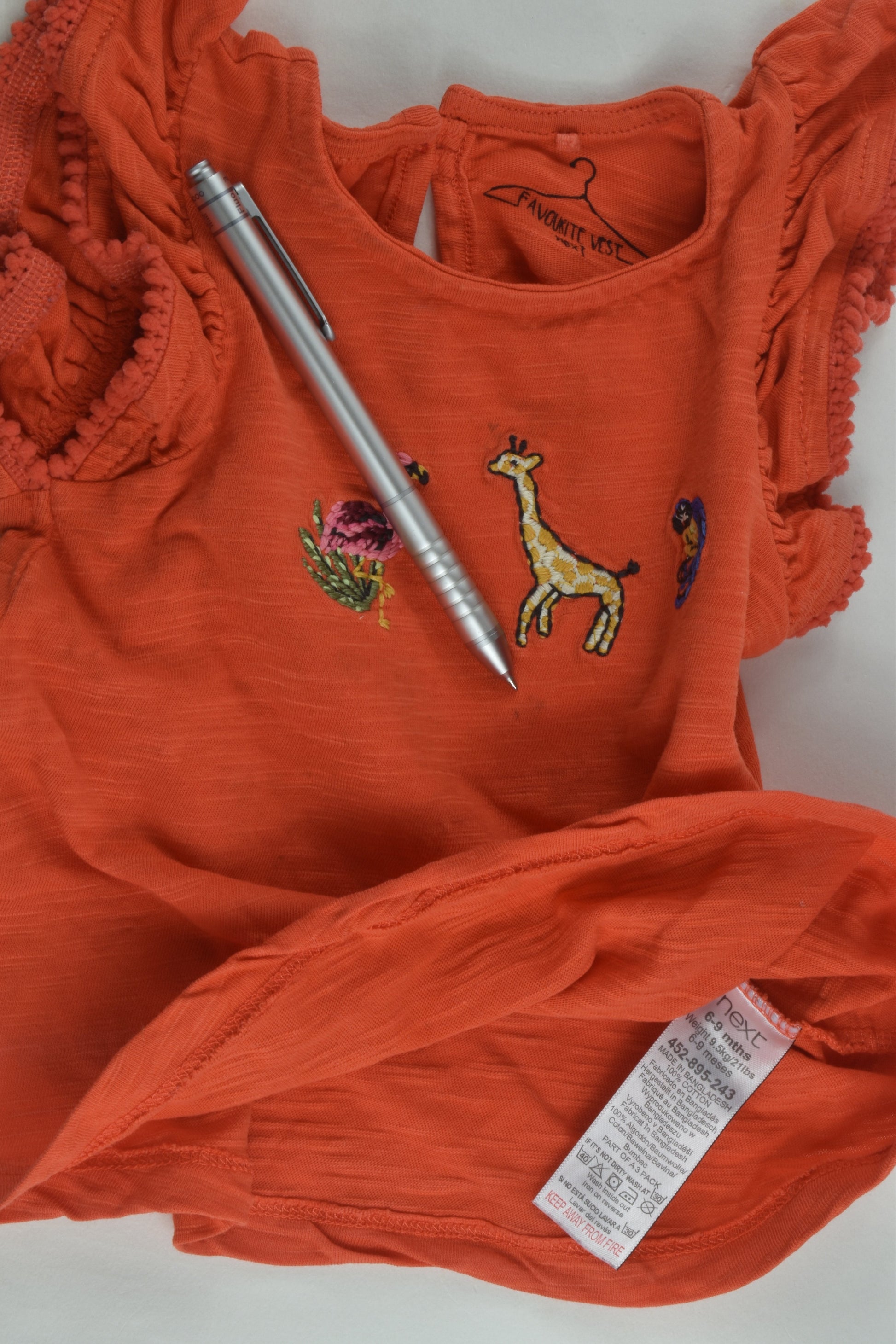 Next Size 0 (6-9 months) T-shirt