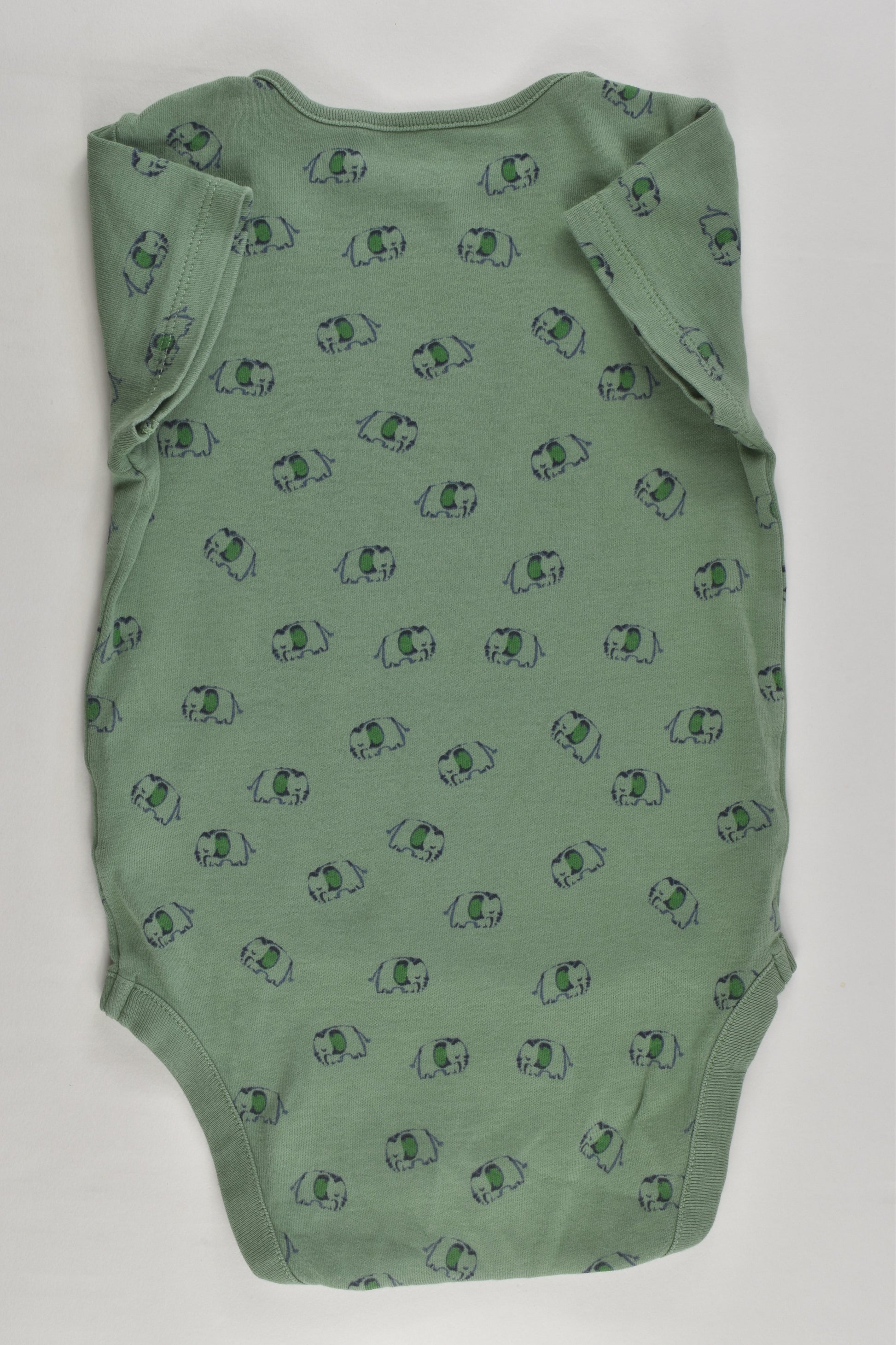 Next Size 0 (9-12 months) Elephant Bodysuit