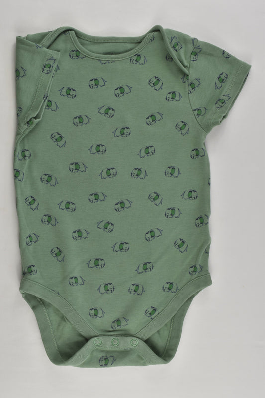 Next Size 0 (9-12 months) Elephant Bodysuit