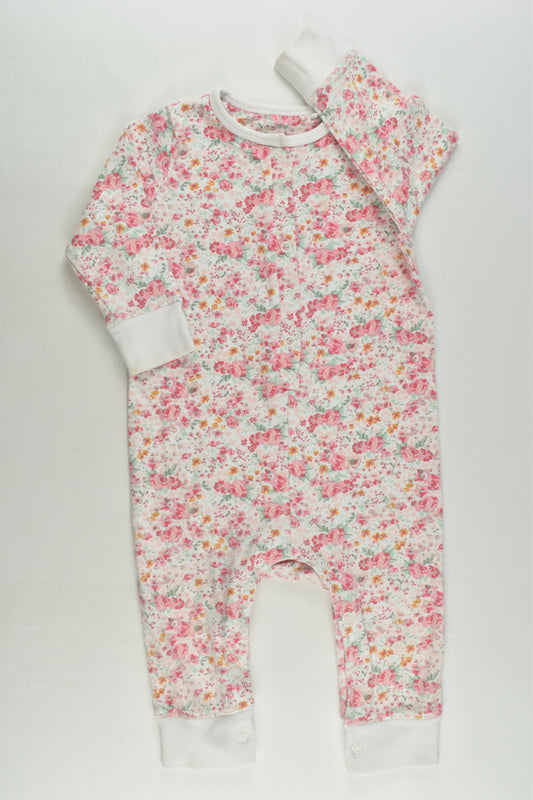 Next Size 0 (9-12 months) Floral Romper