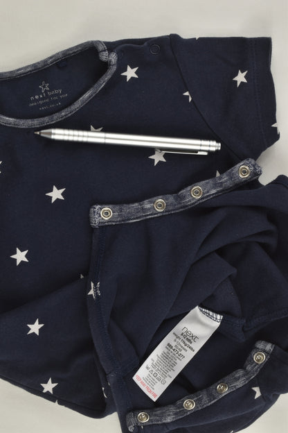Next Size 0 (9-12 months) Stars Short Romper