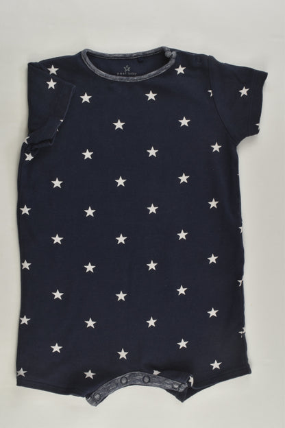Next Size 0 (9-12 months) Stars Short Romper