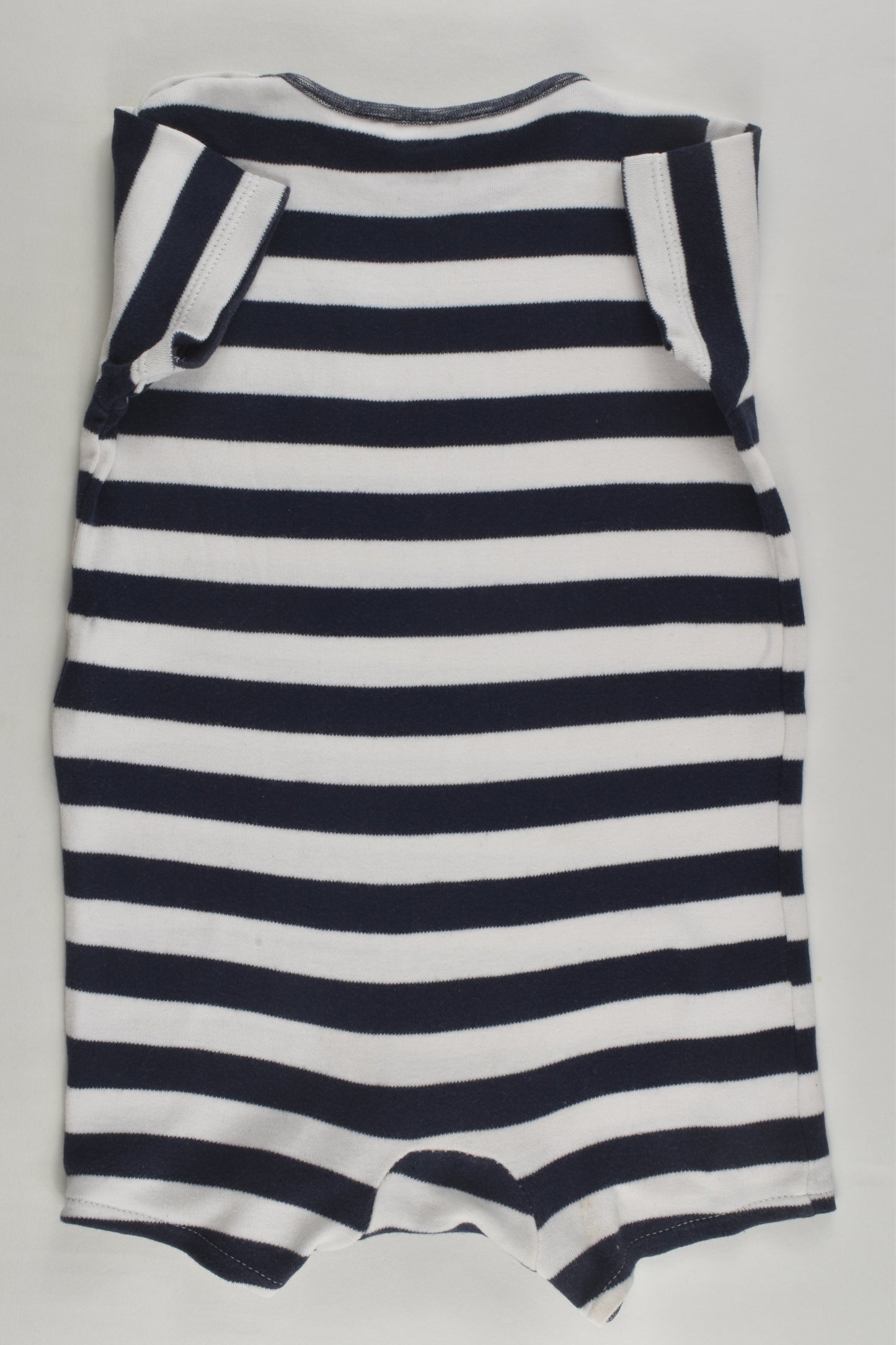 Next Size 0 (9-12 months) Stripea and Pocket Short Romper